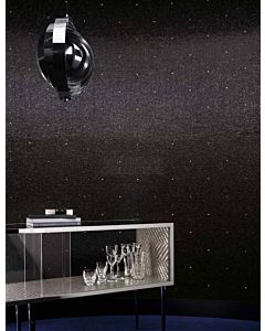 Bisazza - Luxe Rain Black Decorative Glass Mosaic Tiles, order unit 1.03m2