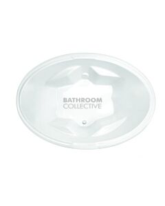 Decina - Duo 1850mm Drop In Oval Island Bath Lucite Acrylic