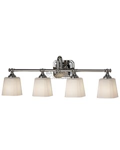 Elstead - Concord 4 Light Traditional Bathroom Above Mirror Light in Polished Chrome