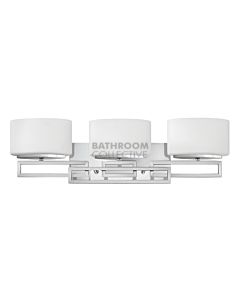 Elstead - Lanza 3 Light Traditional Bathroom Above Mirror Light in Polished Chrome