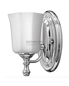 Elstead - Shelly Traditional Bathroom Wall Light in Polished Chrome