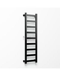 Avenir - Hybrid 1320x450mm Heated Towel Ladder - Matte Black 