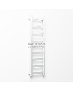 Avenir - Hybrid 1320x450mm Heated Towel Ladder - Matte White 