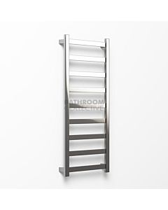 Avenir - Hybrid 1320x600mm Heated Towel Ladder - Brushed Stainless Steel 