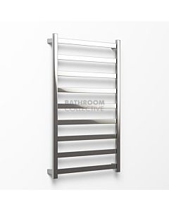 Avenir - Hybrid 1320x900mm Heated Towel Ladder - Brushed Stainless Steel 