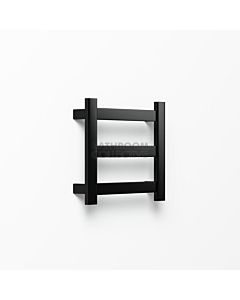 Avenir - Hybrid 420x450mm Heated Towel Ladder - Matte Black 