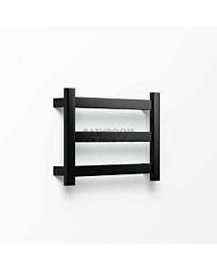 Avenir - Hybrid 420x600mm Heated Towel Ladder - Matte Black 
