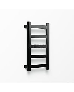 Avenir - Hybrid 720x450mm Heated Towel Ladder - Matte Black 