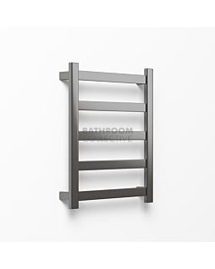 Avenir - Hybrid 720x600mm Heated Towel Ladder - Graphite 