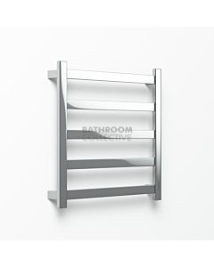 Avenir - Hybrid 720x750mm Heated Towel Ladder - Mirror Stainless Steel 