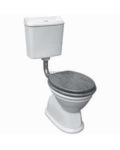 Johnson Suisse - Colonial Feature Link VC Toilet Oak Seat (S Trap 180 - 280mm)