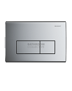 Geberit - Kappa50 Mechanical Dual Flush Button/Access Plate Chrome (Metal)