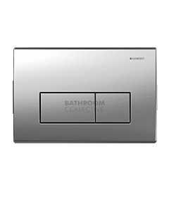 Geberit - Kappa50 Mechanical Dual Flush Button/Access Plate Satin (Metal)