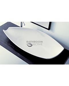 Paco Jaanson - Signature Kong 90 900mm Top Mounted Basin Gloss White
