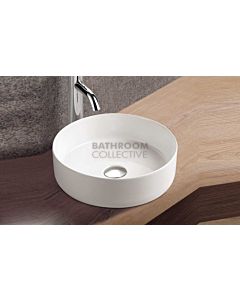 Paco Jaanson - Bellagio Halo 355mm Bench Mounted Basin GLOSS WHITE