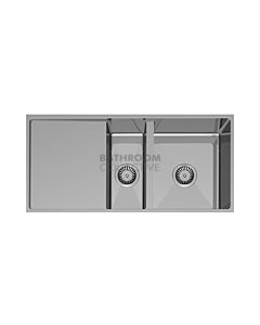 Paco Jaanson - Palermo 1050mm 1 & 1/3 Bowl Kitchen Sink with Drainer (Top, under or flush mount)