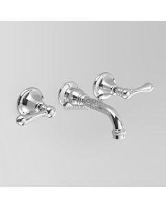 Astra Walker - Olde English Wall Bath Tap Set 160mm, Lever Handle CHROME A51.05.ML
