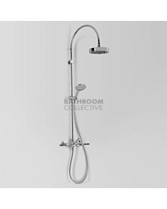 Astra Walker - Icon + Lever Exposed Twin Shower & Tap Set with Handshower CHROME A67.25.V4.LH