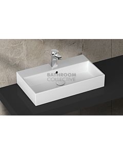 Paco Jaanson - Isvea Purity 710mm Wall / Bench Mounted Basin 1TH Gloss White