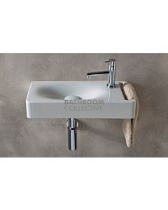 Paco Jaanson - Scarabeo 600mm Wall Hung Basin 1th GLOSS WHITE