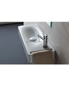Paco Jaanson - Scarabeo 500mm Wall Hung Basin 1th GLOSS WHITE