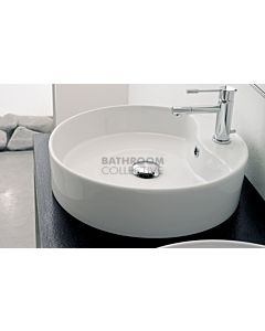 Paco Jaanson - 03 Series Dallas 460mm Bench Mounted Basin 1TH Gloss White