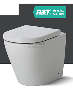 Fienza - Lambada Floor Pan Toilet + R&T In Wall Cistern (S Trap 110mm)
