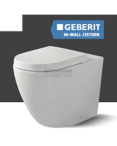 Fienza - Koko Floor Pan Toilet with Geberit In Wall Cistern (P Trap)