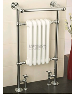 Raveena - Wall Mounted Heated Towel Warmer Dual Fuel 510x955mm DFBJR4