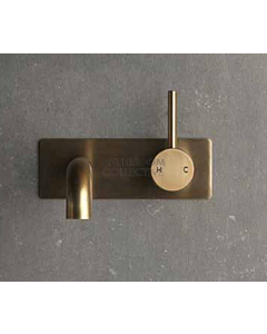 Faucet Strommen - Pegasi M Wall Bath Mixer 150mm ANTIQUE BRASS LIGHT 30647-84