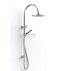 Faucet Strommen - Pegasi Dual Shower 600, Curved Arm, Micro Hand Shower, 250 Head 30672-11