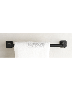 Faucet Strommen - Zeos Hand Towel Rail 300mm MATTE BLACK 35160-78