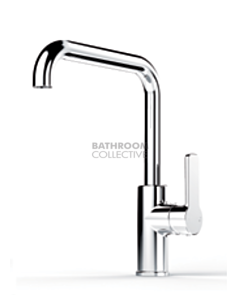 Faucet Strommen - Zeos Kitchen Sink Mixer Square 220mm 35130-11