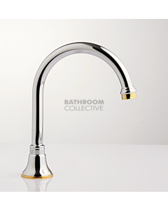 Faucet Strommen - Cascade Sink Outlet, Hob CHROME + GOLD 34189-12