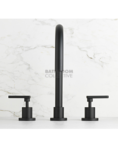 Faucet Strommen - Chisel D Lever Sink Set MATTE BLACK 31791-78