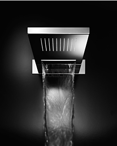 Faucet Strommen - Doccinox 260 x 555 Wall Rain & Blade Shower 30787-11