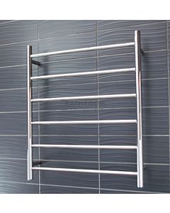 Radiant - Round 6 Bar Towel Ladder 830H x 700W POLISHED STAINLESS