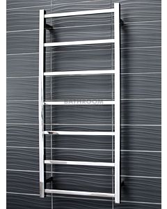 Radiant - Square 7 Bar Towel Ladder 1130H x 500W POLISHED STAINLESS