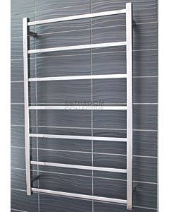 Radiant - Square 7 Bar Towel Ladder 1130H x 700W POLISHED STAINLESS