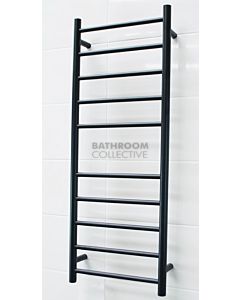 Radiant - Round 10 Bar Towel Ladder 1100H x 430W MATTE BLACK