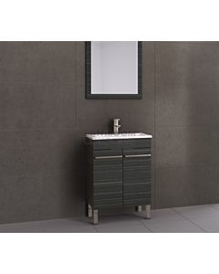 Timberline - Ensuite 600mm On Leg Narrow Vanity with Acrylic Top