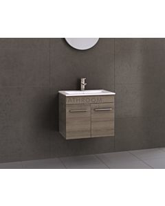 Timberline - Indiana 600mm Wall Hung Vanity with Ceramic Top