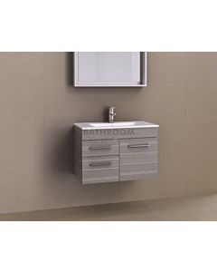 Timberline - Indiana 750mm Wall Hung Vanity with Ceramic Top
