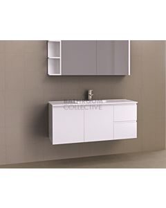 Timberline - Nevada 1200mm Wall Hung Vanity with Ceramic Top