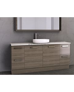 Timberline - Nevada 1800mm Floor Standing Vanity with 20mm Meganite Top and Ceramic Above Counter Basin
