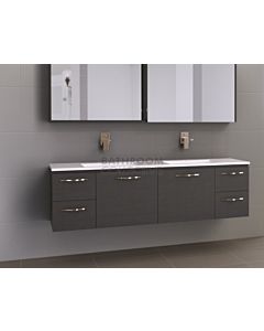 Timberline - Nevada 1800mm Wall Hung Vanity with Double Basin Acrylic Top