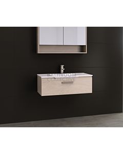 Timberline - Rockhampton 900mm Wall Hung Vanity with Acrylic Top