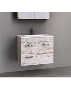 Timberline - Bargo 750mm Wall Hung Vanity with Dolomite Matte Top