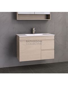 Timberline - Bargo 900mm Wall Hung Vanity with Ceramic Top