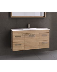 Timberline - Bargo 1200mm Wall Hung Vanity with Ceramic Top